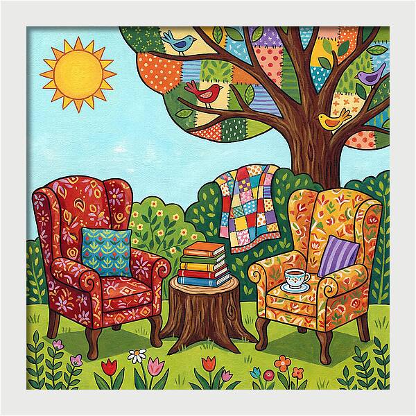 Cozy Outdoor Reading Nook