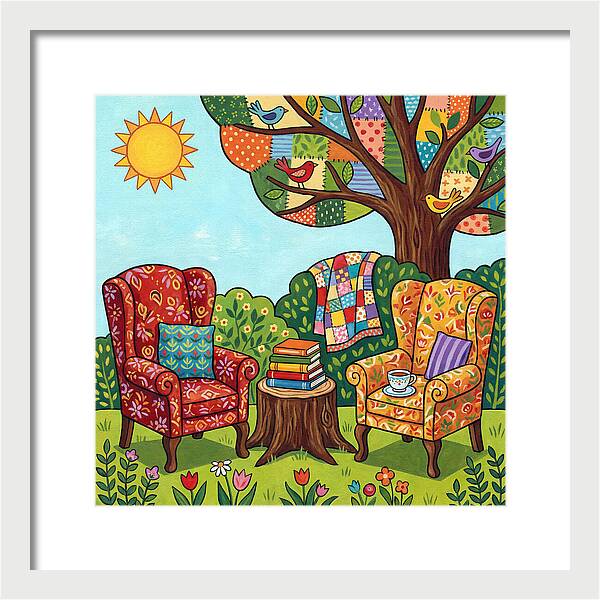 Cozy Outdoor Reading Nook