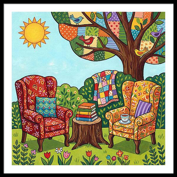 Cozy Outdoor Reading Nook