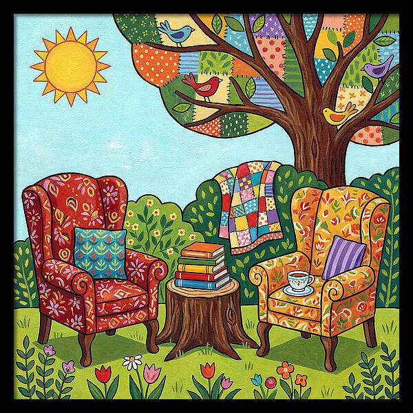 Cozy Outdoor Reading Nook