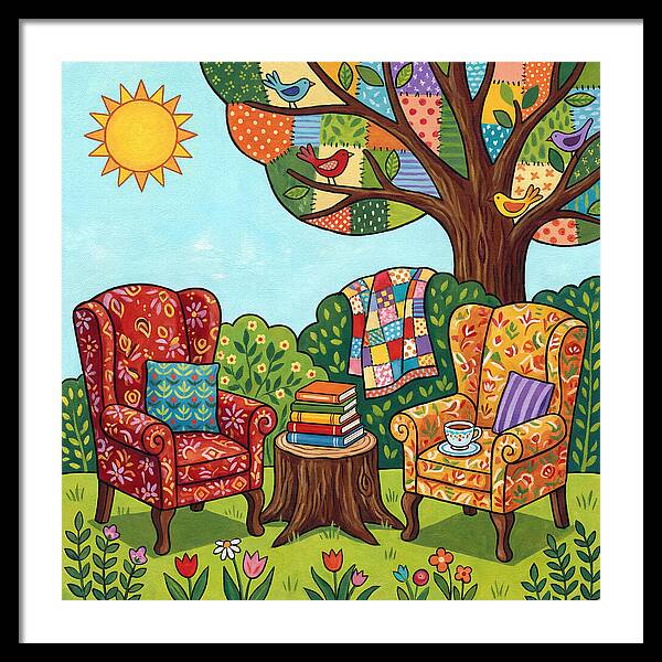 Cozy Outdoor Reading Nook