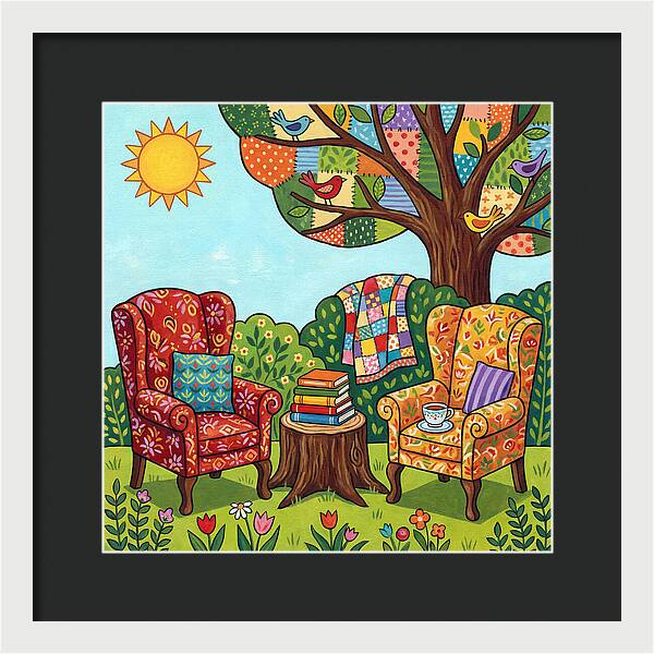 Cozy Outdoor Reading Nook