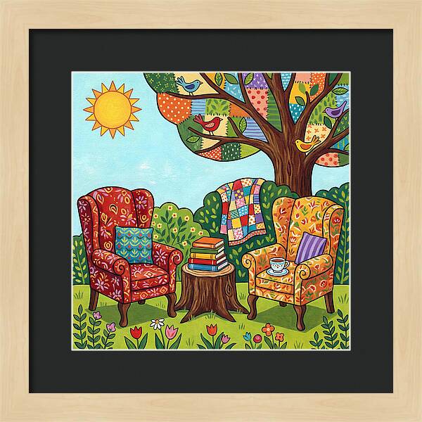 Cozy Outdoor Reading Nook