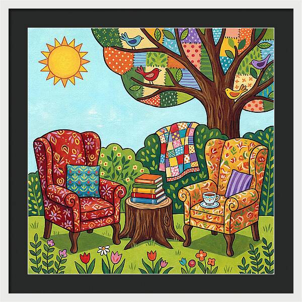 Cozy Outdoor Reading Nook