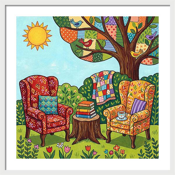 Cozy Outdoor Reading Nook