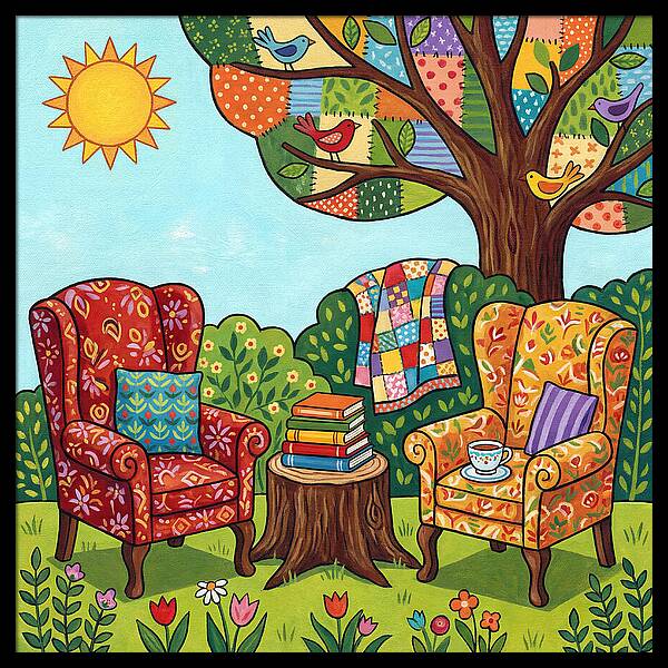 Cozy Outdoor Reading Nook