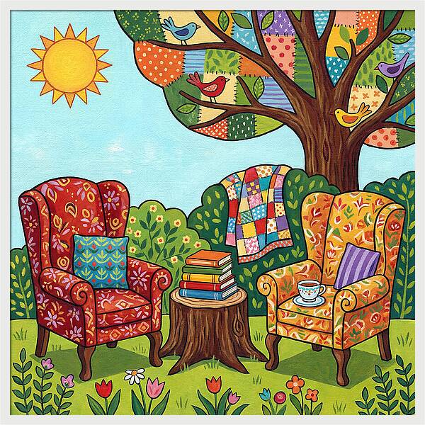 Cozy Outdoor Reading Nook