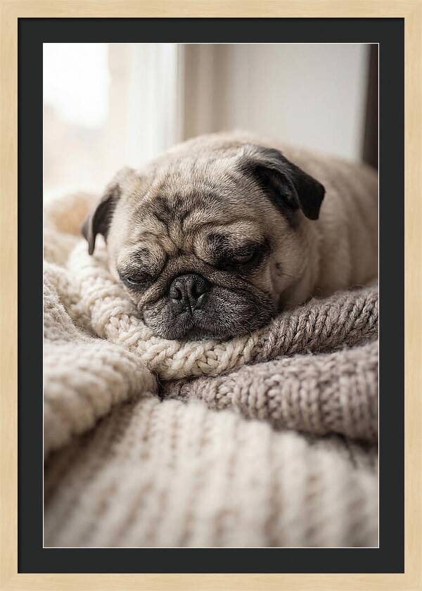 Cozy Pug Dreams