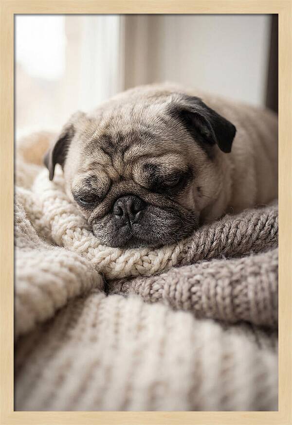 Cozy Pug Dreams
