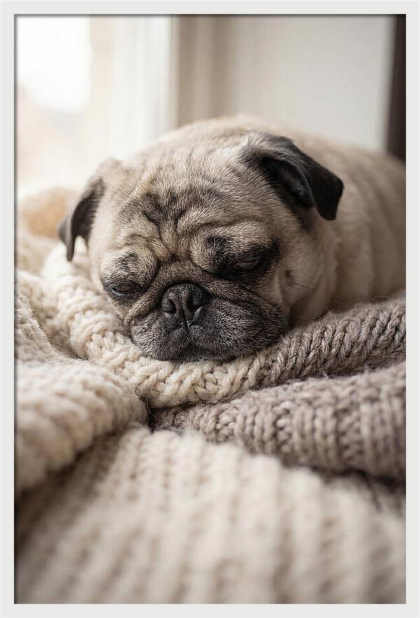 Cozy Pug Dreams