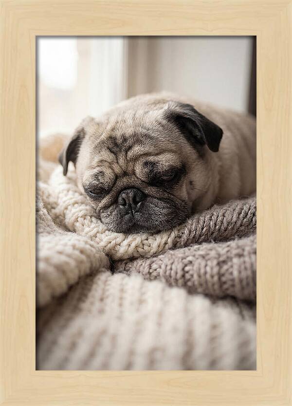 Cozy Pug Dreams