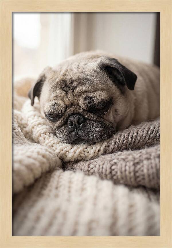 Cozy Pug Dreams