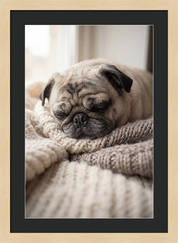 Cozy Pug Dreams