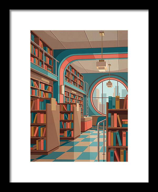 Cozy Vintage Bookstore Ambiance