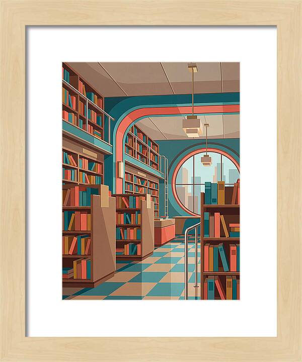 Cozy Vintage Bookstore Ambiance
