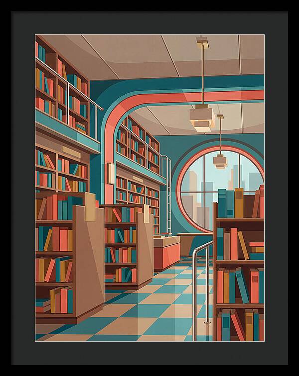 Cozy Vintage Bookstore Ambiance