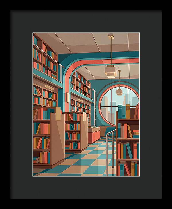Cozy Vintage Bookstore Ambiance