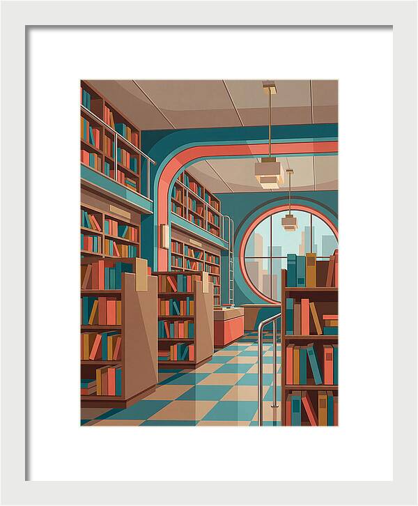 Cozy Vintage Bookstore Ambiance