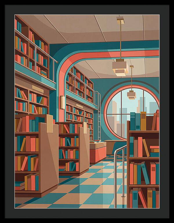 Cozy Vintage Bookstore Ambiance