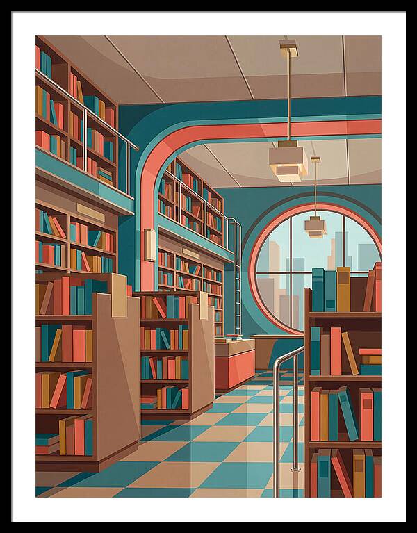 Cozy Vintage Bookstore Ambiance