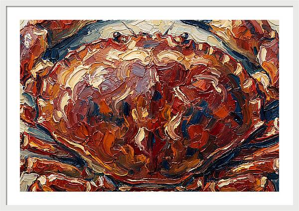 Crab In Bold Colors