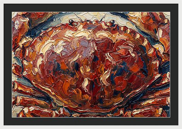 Crab In Bold Colors