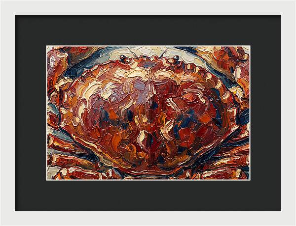 Crab In Bold Colors