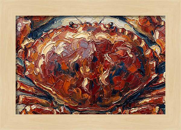 Crab In Bold Colors