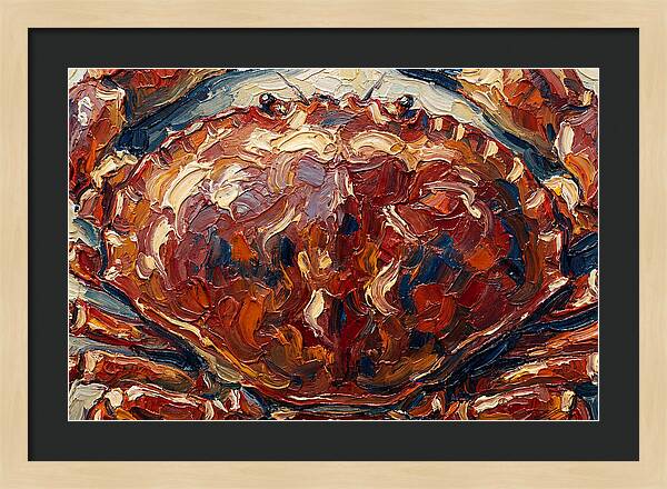 Crab In Bold Colors
