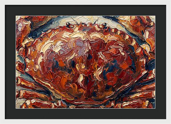 Crab In Bold Colors