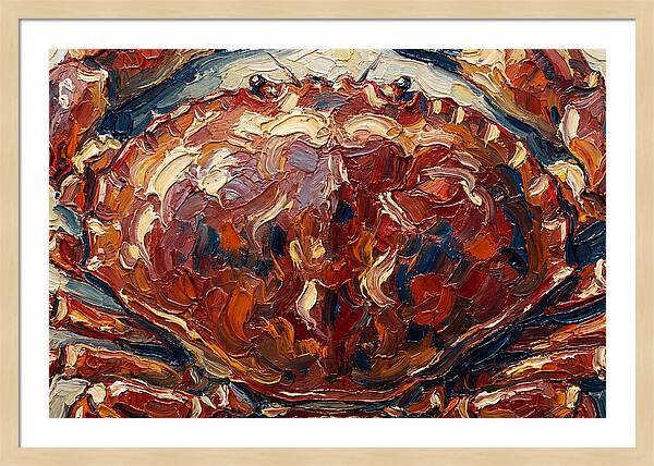 Crab In Bold Colors