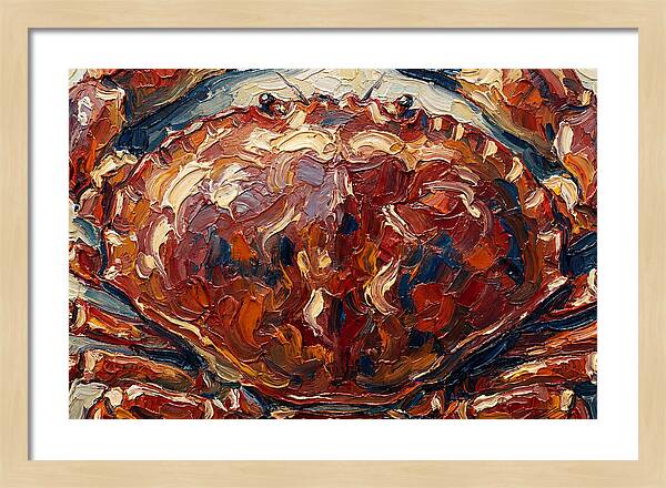 Crab In Bold Colors