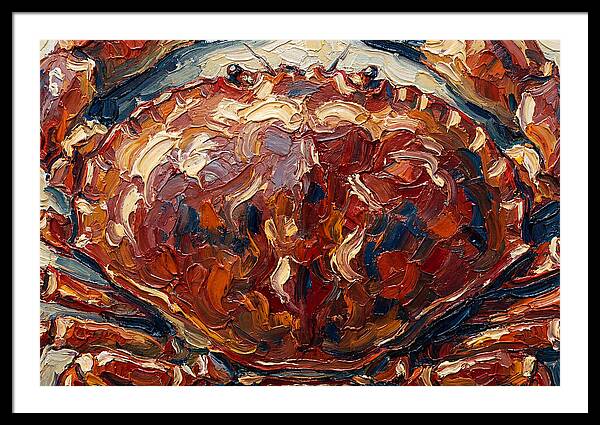 Crab In Bold Colors