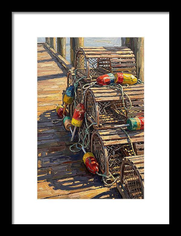 Crab Traps On The Pier