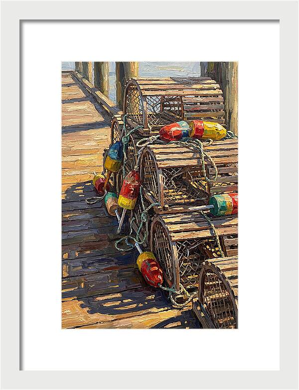 Crab Traps On The Pier
