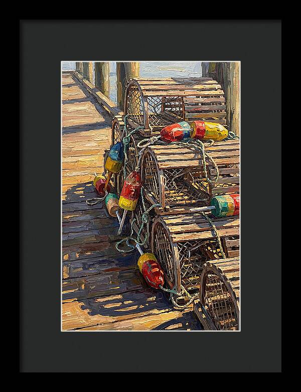 Crab Traps On The Pier