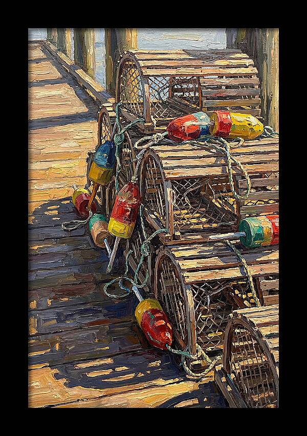 Crab Traps On The Pier