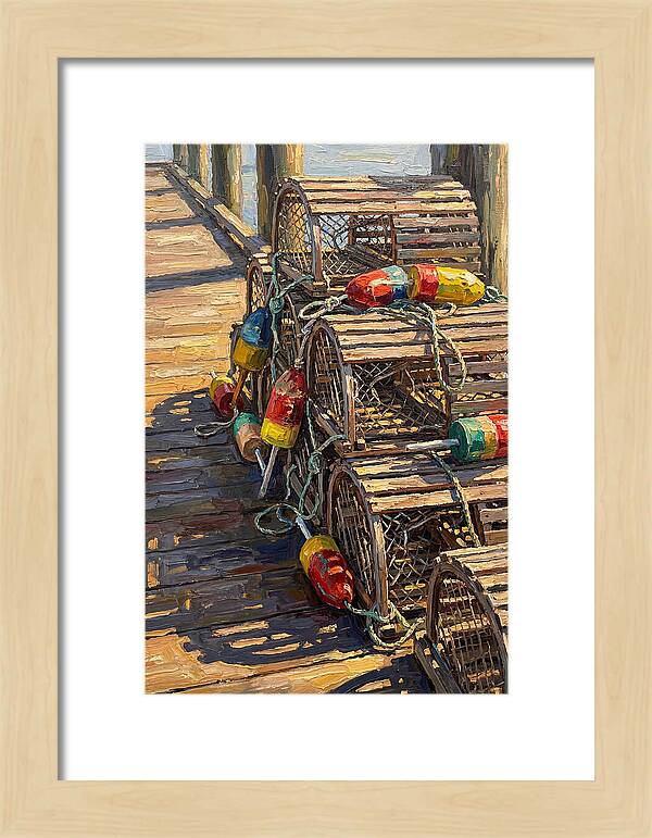 Crab Traps On The Pier