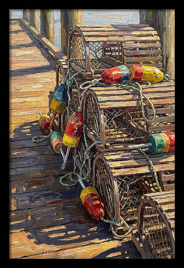 Crab Traps On The Pier