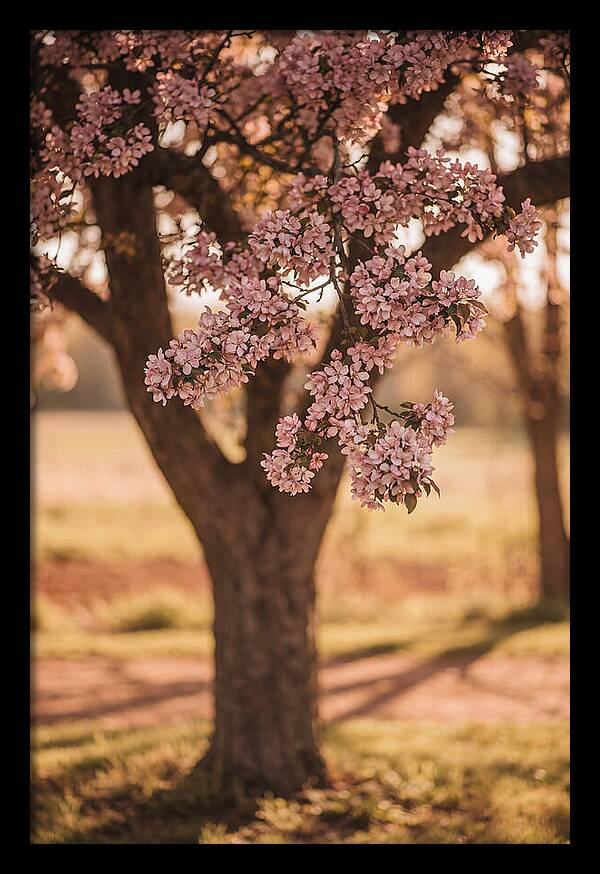 Crabapple Tree In Bloom