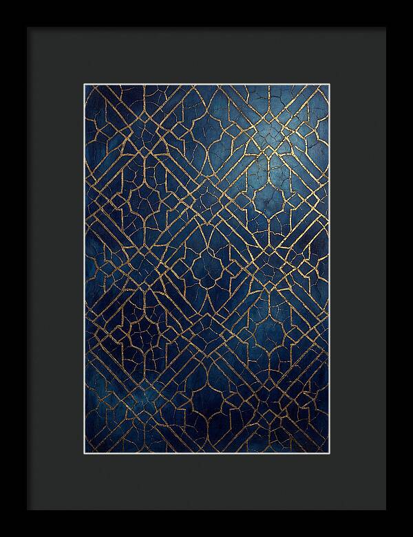 Crackled Gold Leaf Patterns