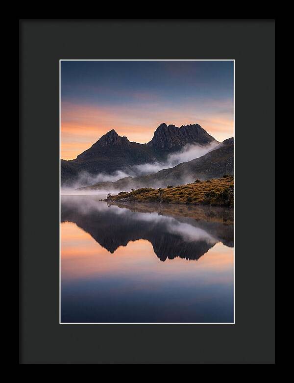 Cradle Mountain Reflected At Dawn