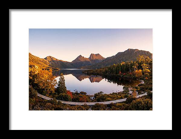 Cradle Mountain Reflections At Dawn