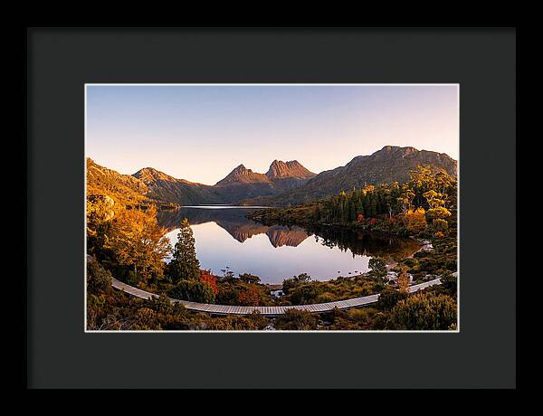 Cradle Mountain Reflections At Dawn