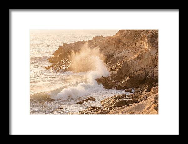 Crashing Waves At Sunset