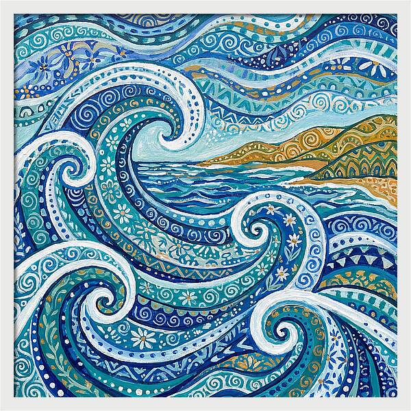 Crashing Waves In Folk Style