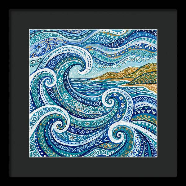 Crashing Waves In Folk Style