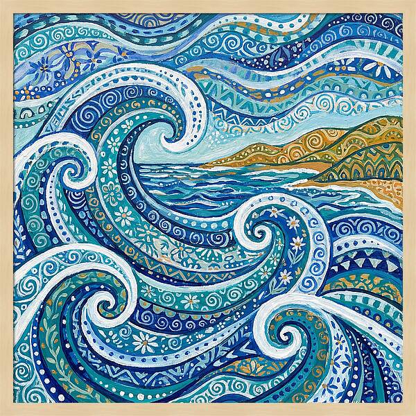 Crashing Waves In Folk Style