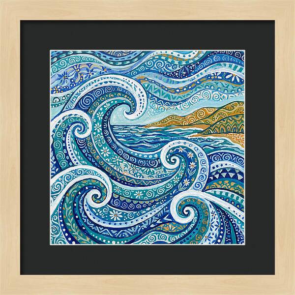 Crashing Waves In Folk Style