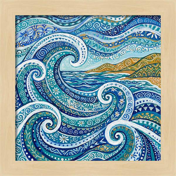 Crashing Waves In Folk Style